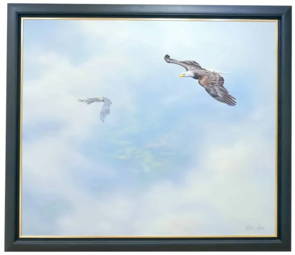 Eagles in Flight – 200 x 170 cm Art Gallery 2