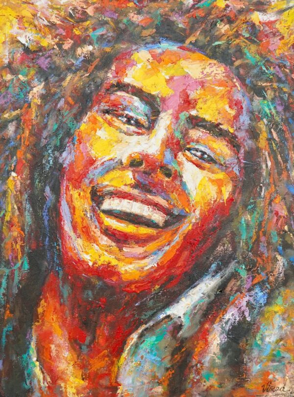 Pop Art of Bob Marley – 60 X 80 cm Art Gallery