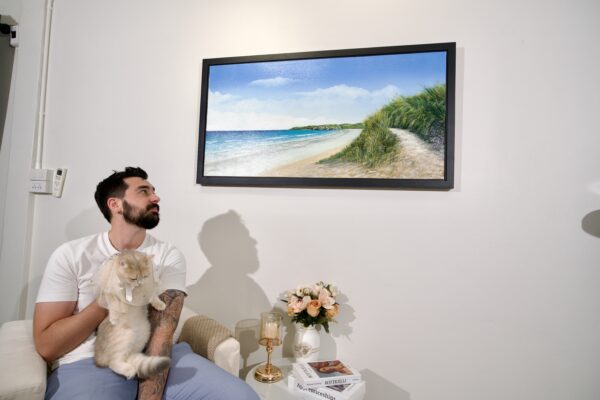 The calm at the beach – 120 X 60 cm Art Gallery 7