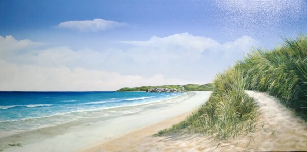 The calm at the beach – 120 X 60 cm Art Gallery 8