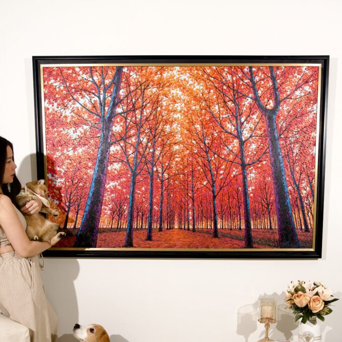 Autumn Face – 150 x 100 cm Art Gallery